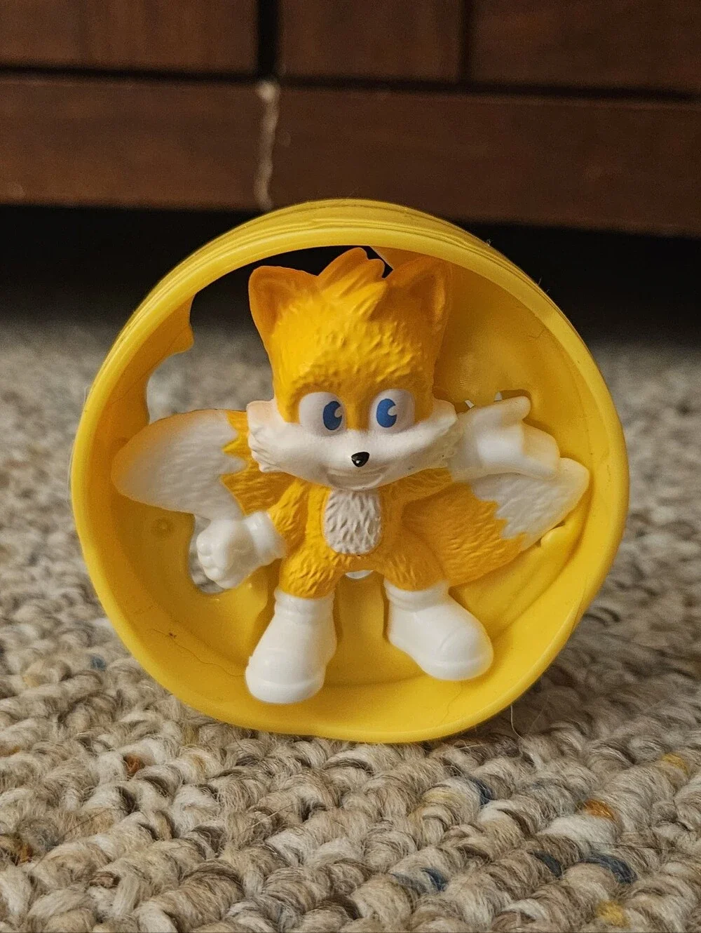 2024 McDonalds Sonic 3 Tails Yellow Roller